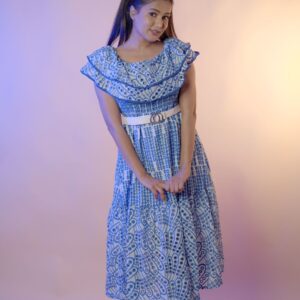 Crobel luxe midi dress