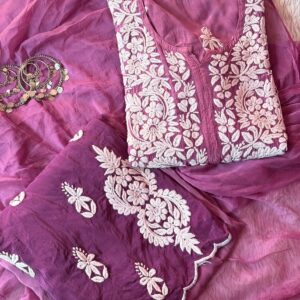 Reshmiya crepe 3 piece set